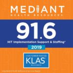 Mediant Health Resources 91.6 HIT Implementation Support & Staffing Award Logo