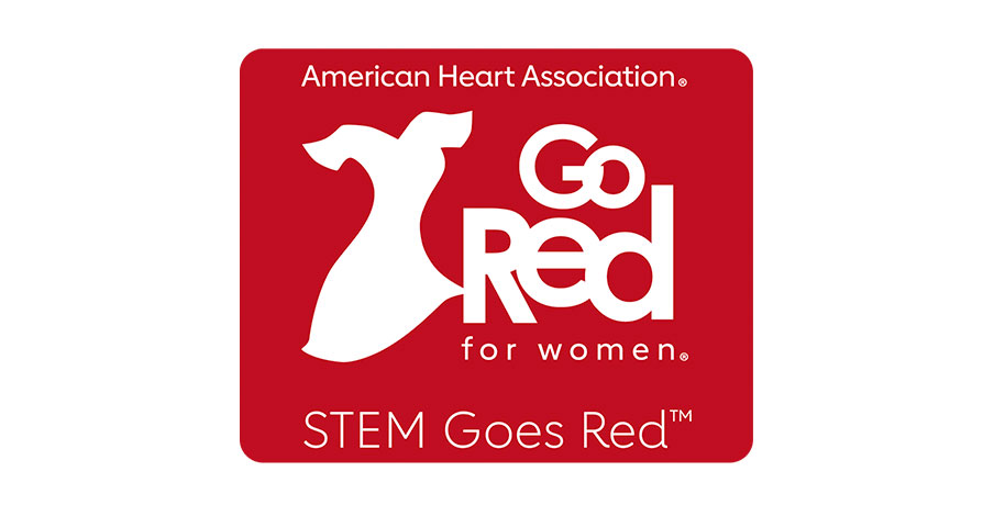 American Heart Association STEM Goes Red Logo
